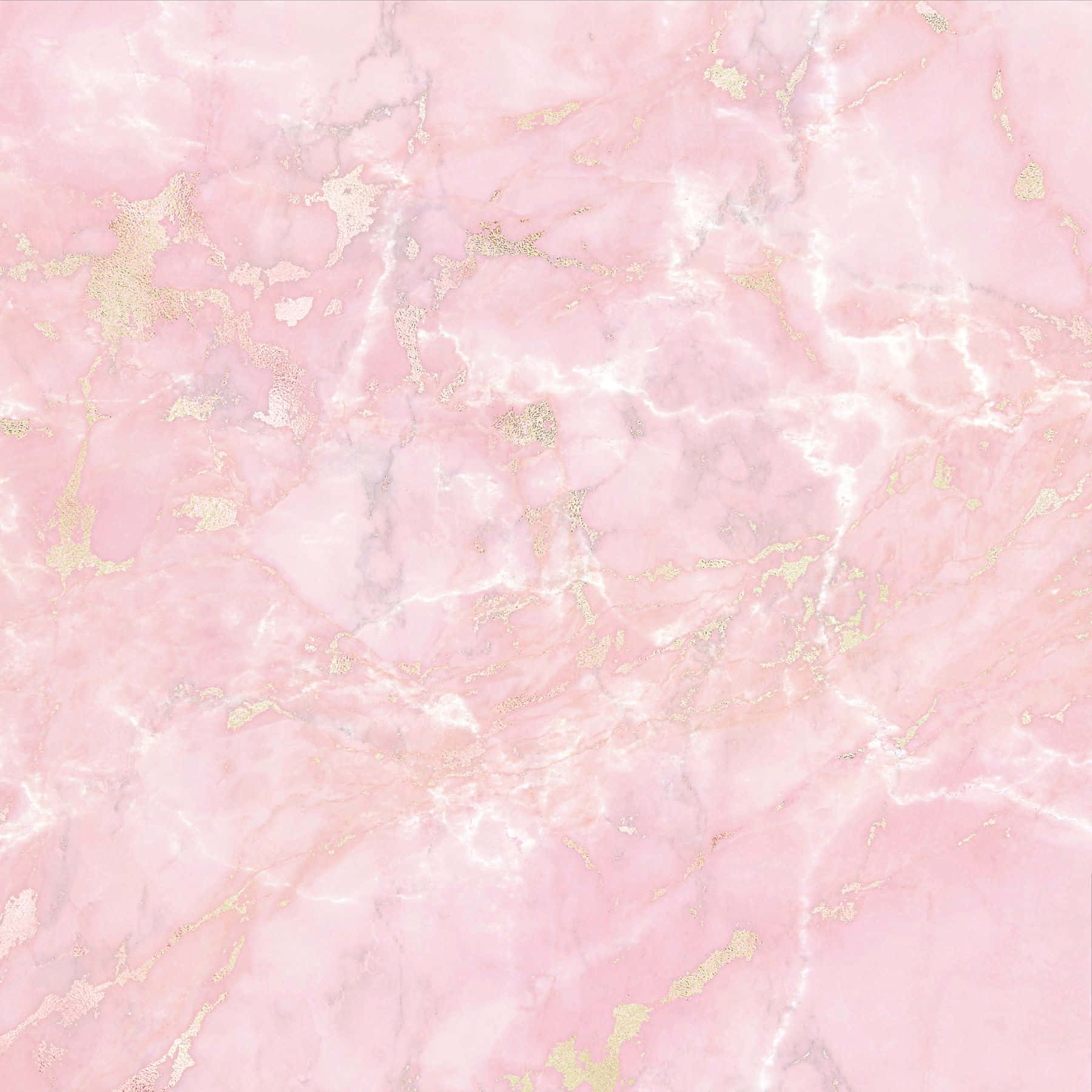 Pink Marble Wallpaper With Gold And Silver Wallpaper