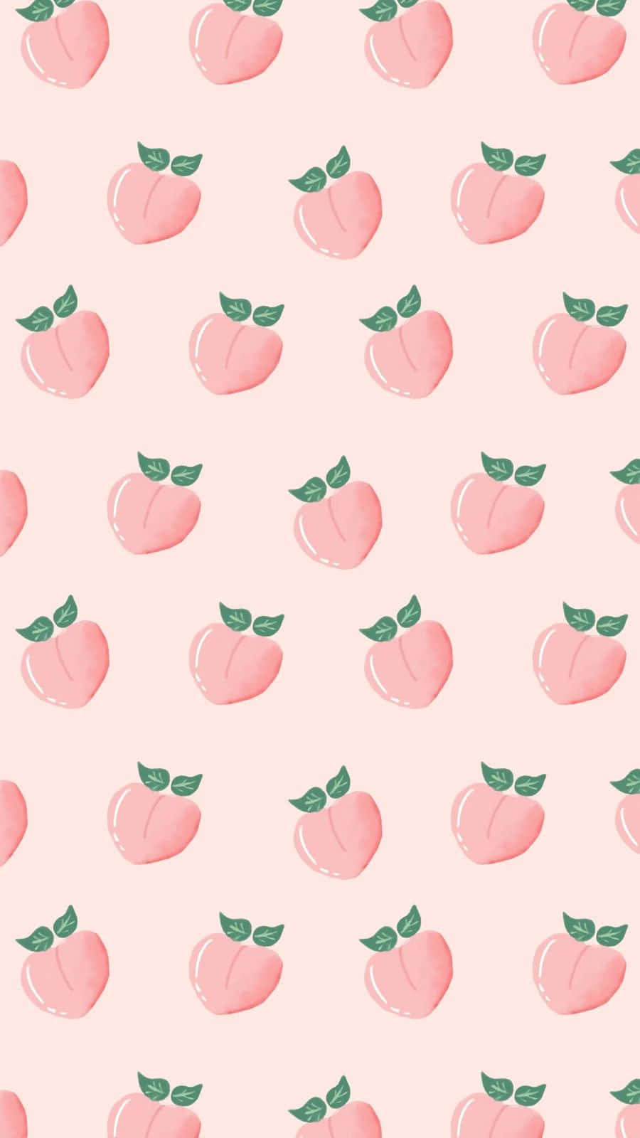 Pastel Pink Peach Pattern Wallpaper