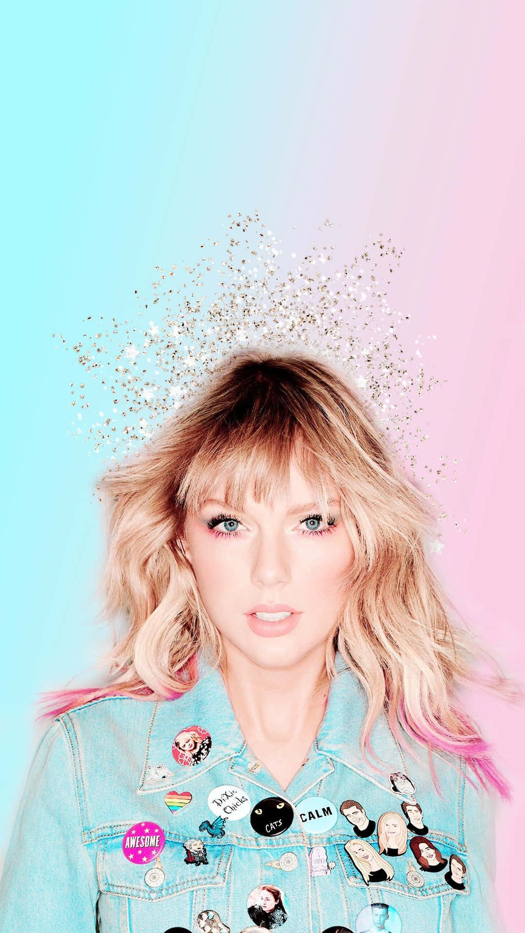 Pastel Pop Taylor Swift Wallpaper