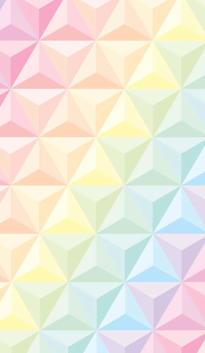 Einfarbenfroher Geometrischer Hintergrund Mit Dreiecken