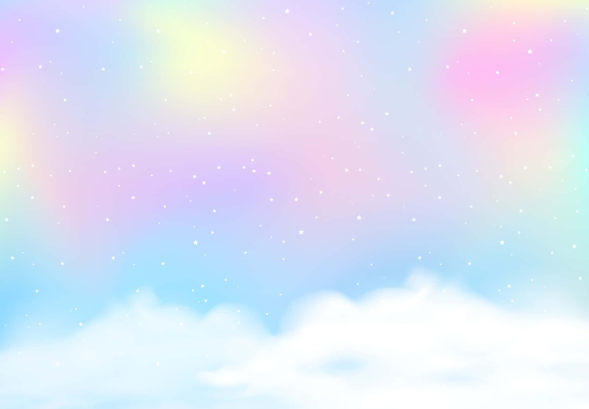 A Vibrant Pastel Rainbow