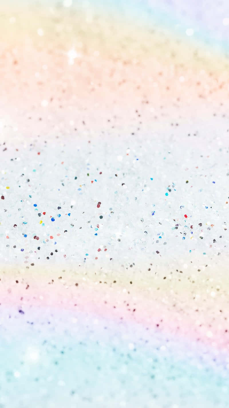 Pastel_ Rainbow_ Glitter_ Background Wallpaper