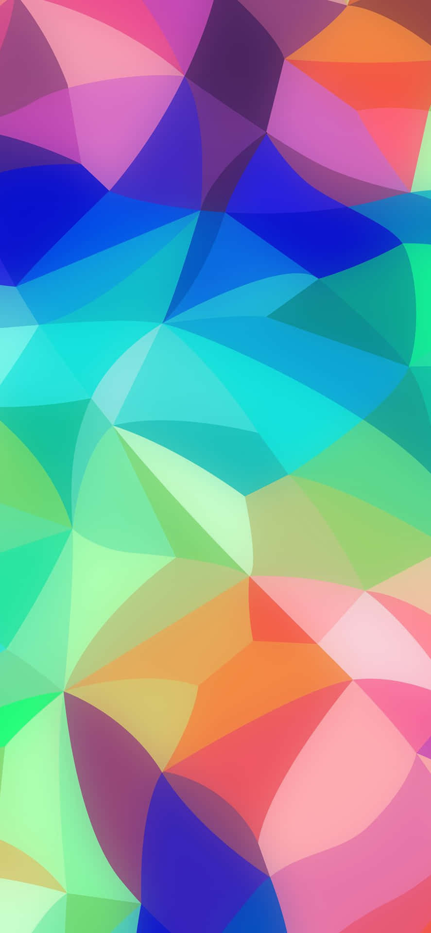 Verleihensie Ihrem Tag Mit Dem Neuen Pastel Rainbow Iphone Hintergrund Farbe. Wallpaper