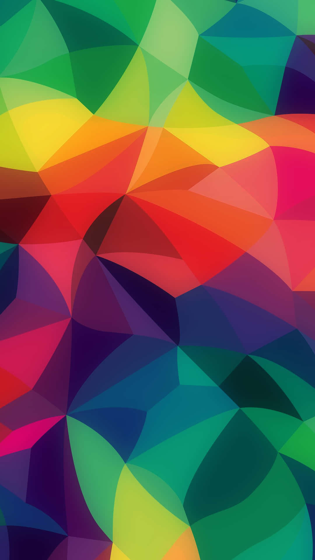 Nybagte regnbue pastelfarvede iPhone Wallpaper