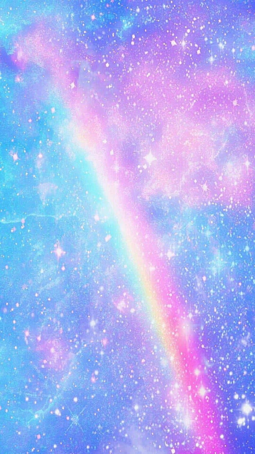 Gördin Telefon Färgglad Med Denna Pastellregnbågen Iphone-bakgrundsbild! Wallpaper