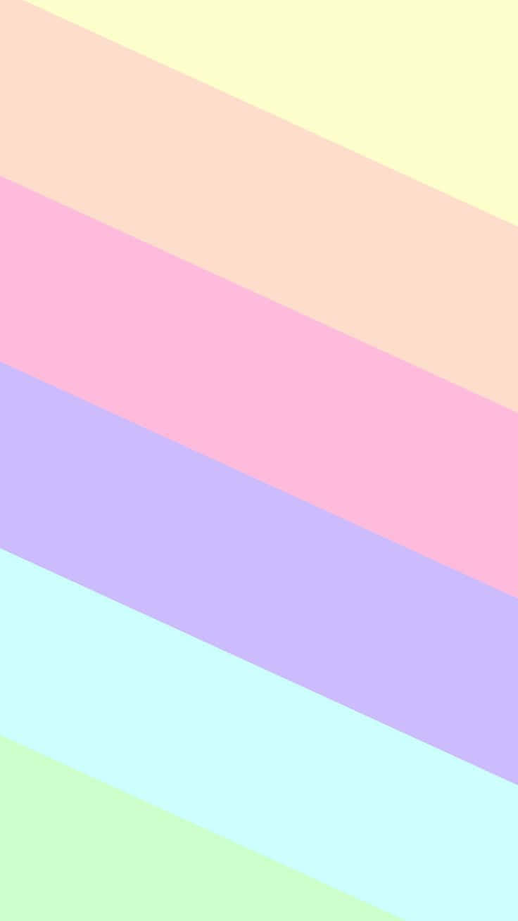 A Rainbow Colored Background With A Rainbow Colored Stripe Wallpaper