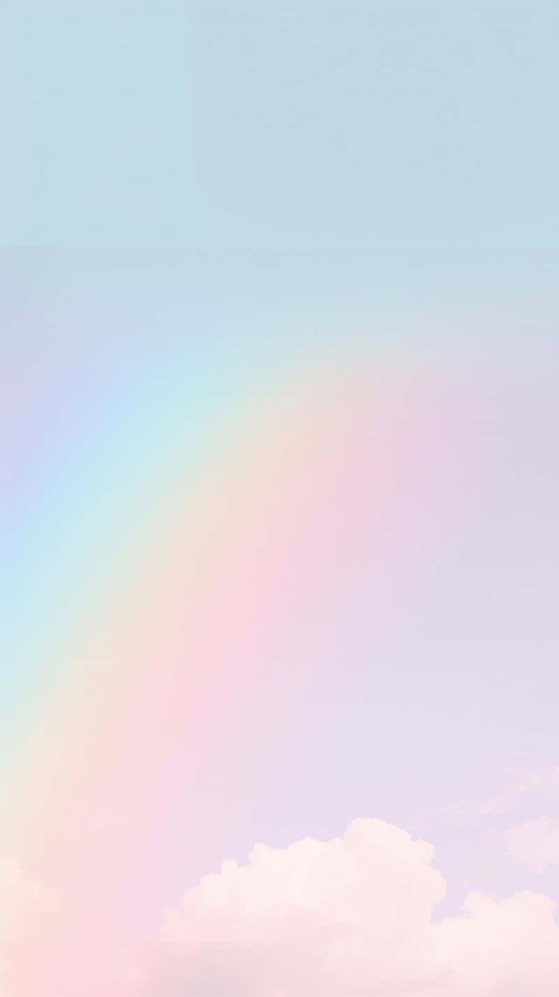 Pastel Rainbow Sky Aesthetic.jpg Wallpaper