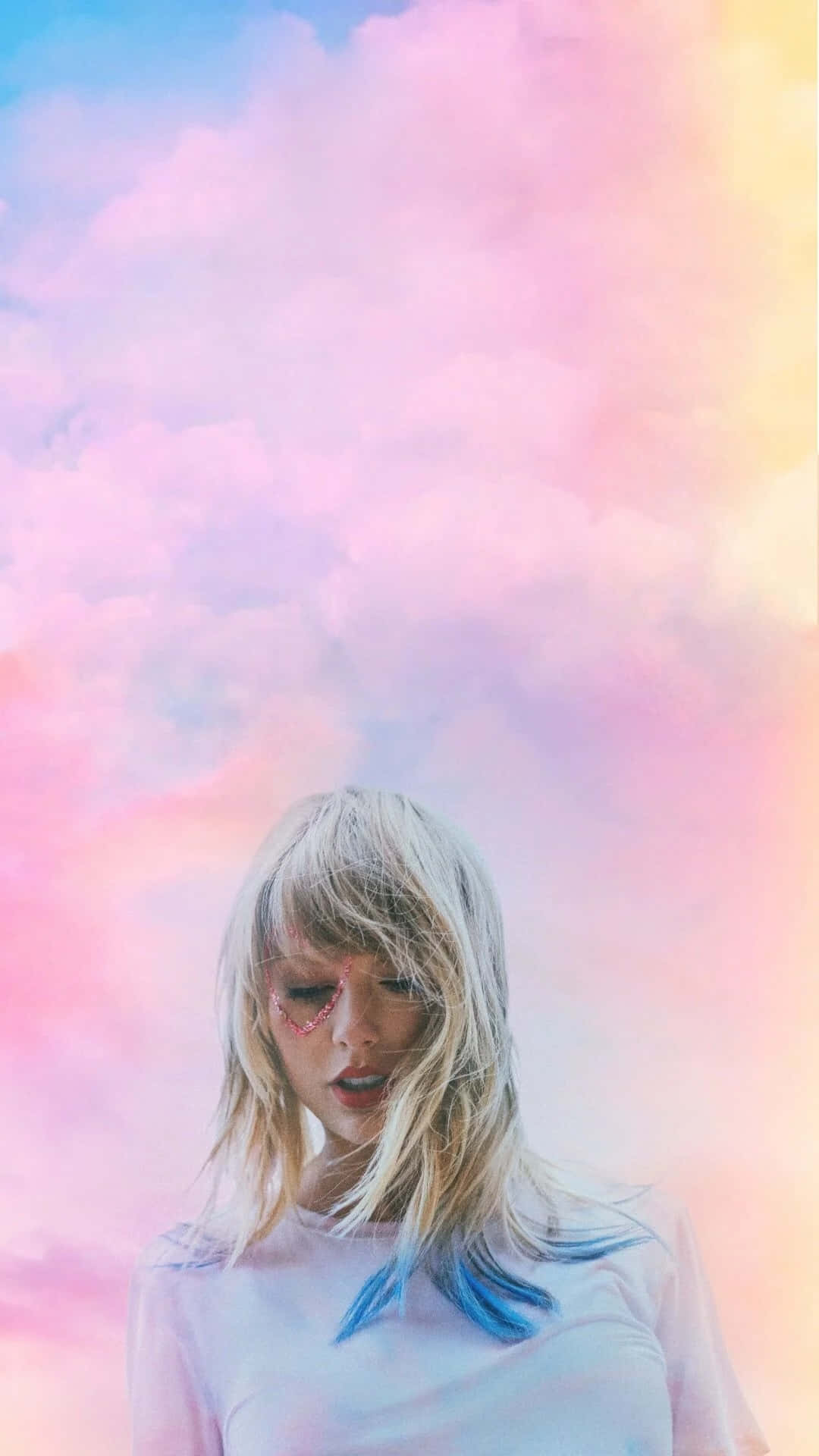 Pastel Sky Dreamy Portrait Wallpaper