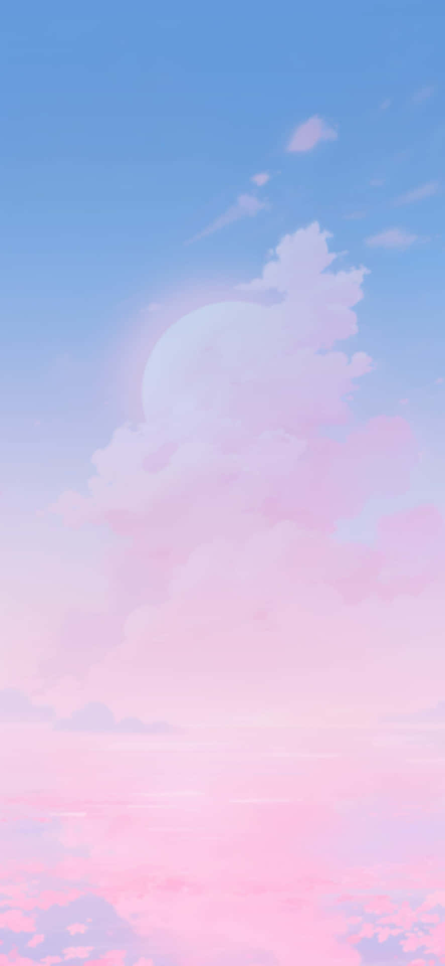Pastel Sky Romantic Aesthetic.jpg Wallpaper