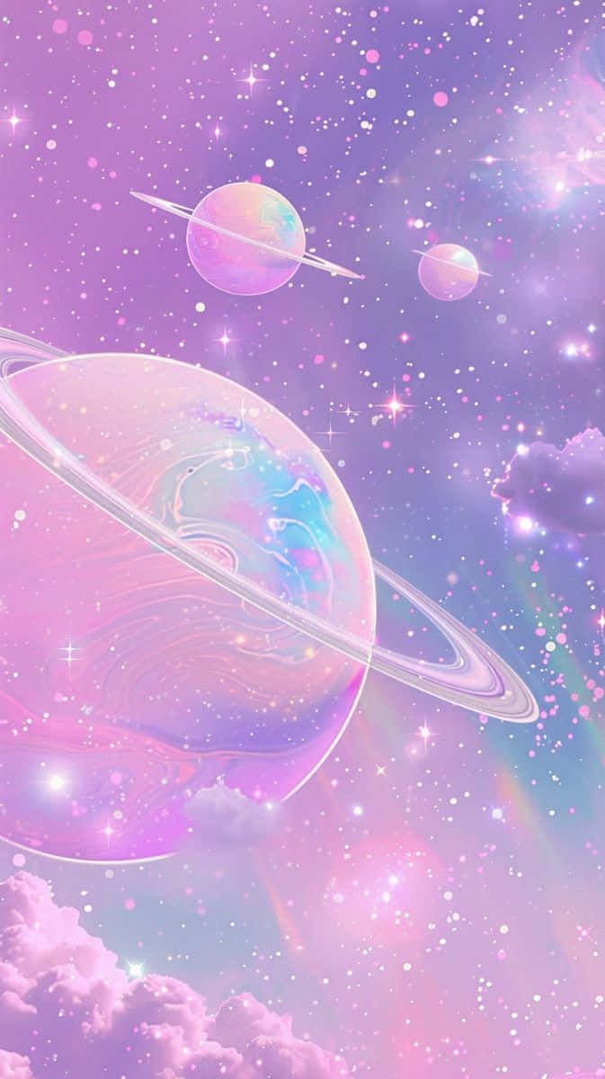 Pastel Space Fantasy Wallpaper Wallpaper