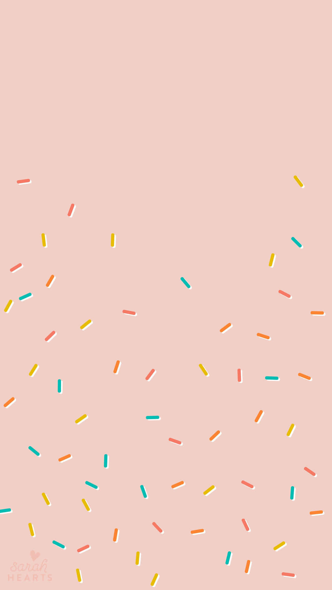 Pastel Sprinkles Background Wallpaper