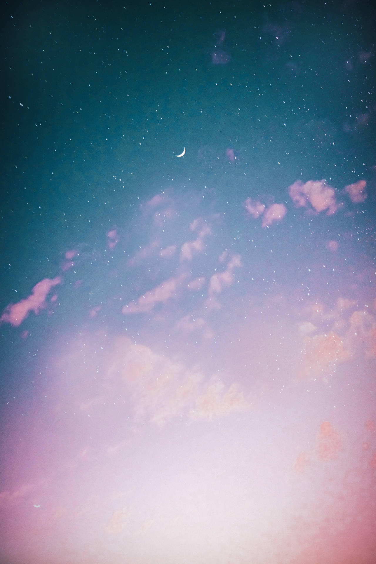 Pastel Starry Sky Wallpaper