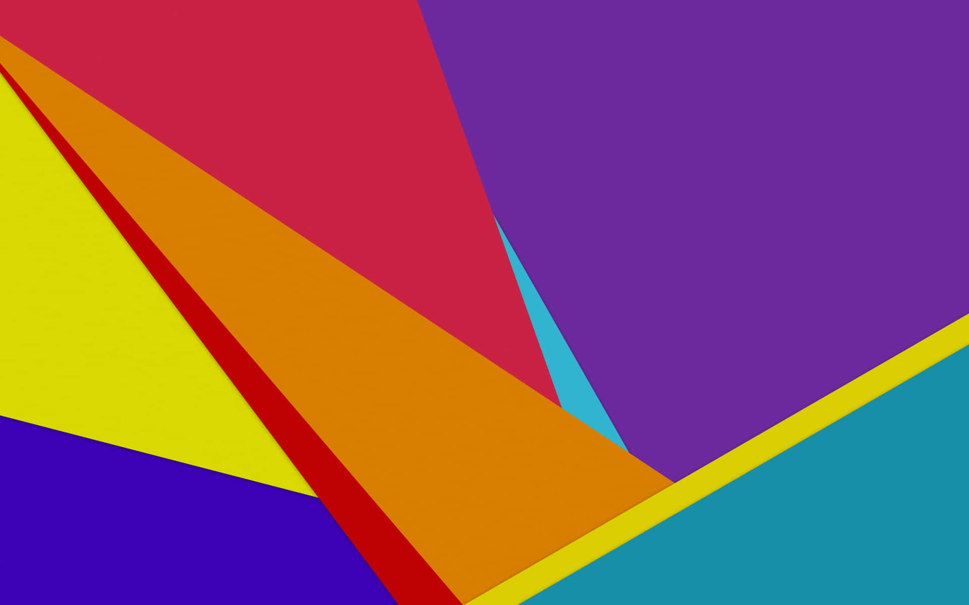 Umfundo Abstrato Colorido Com Triângulos Papel de Parede