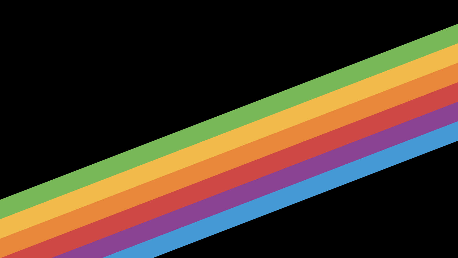 Rainbow Stripes Png Wallpaper