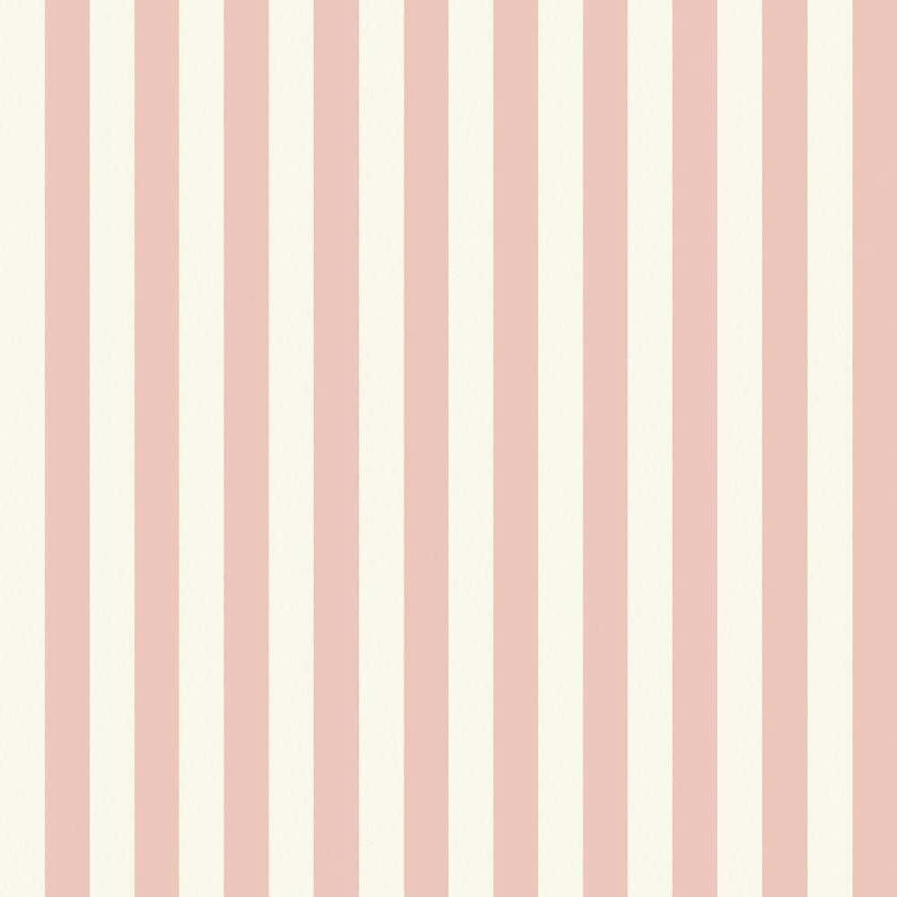 White and pink vertical stripes striped wallpaper  TenStickers