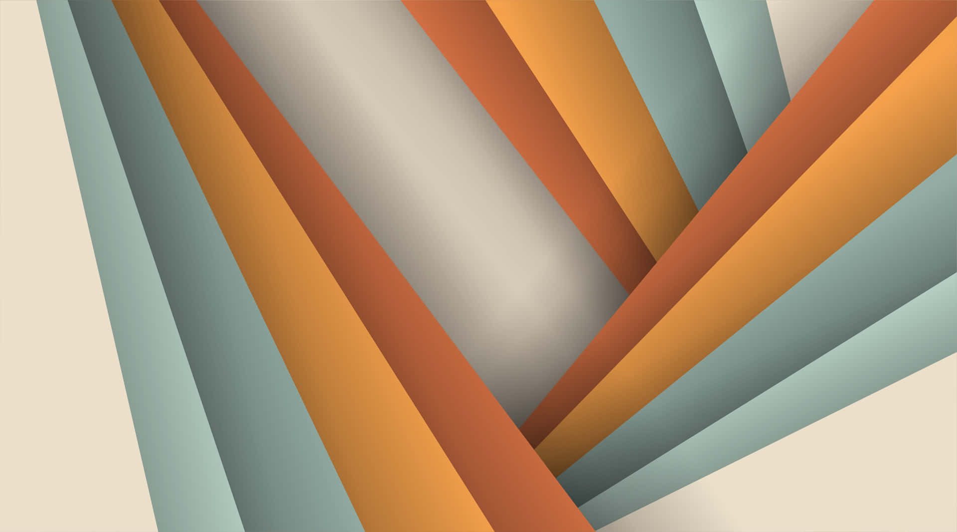 Abstract Abstract Background With Orange, Blue, And Green Lines Wallpaper