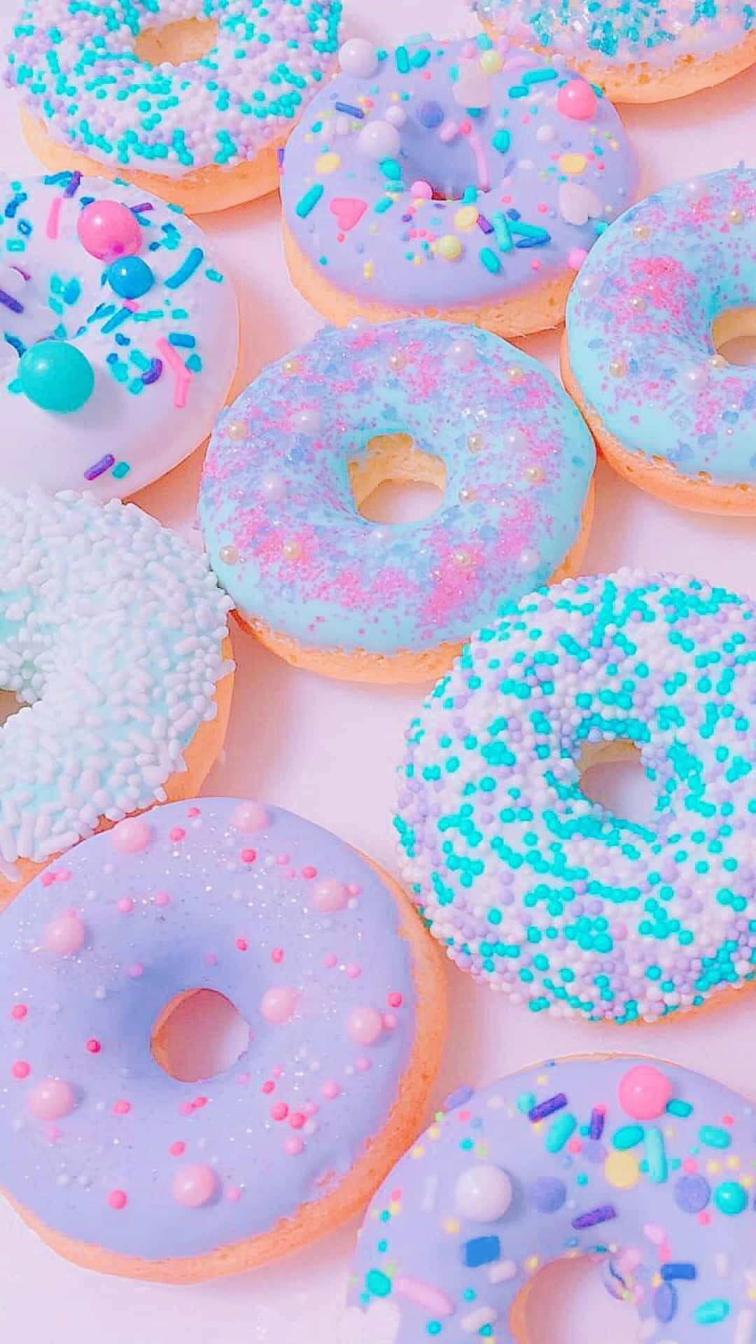 A Bunch Of Donuts Wallpaper