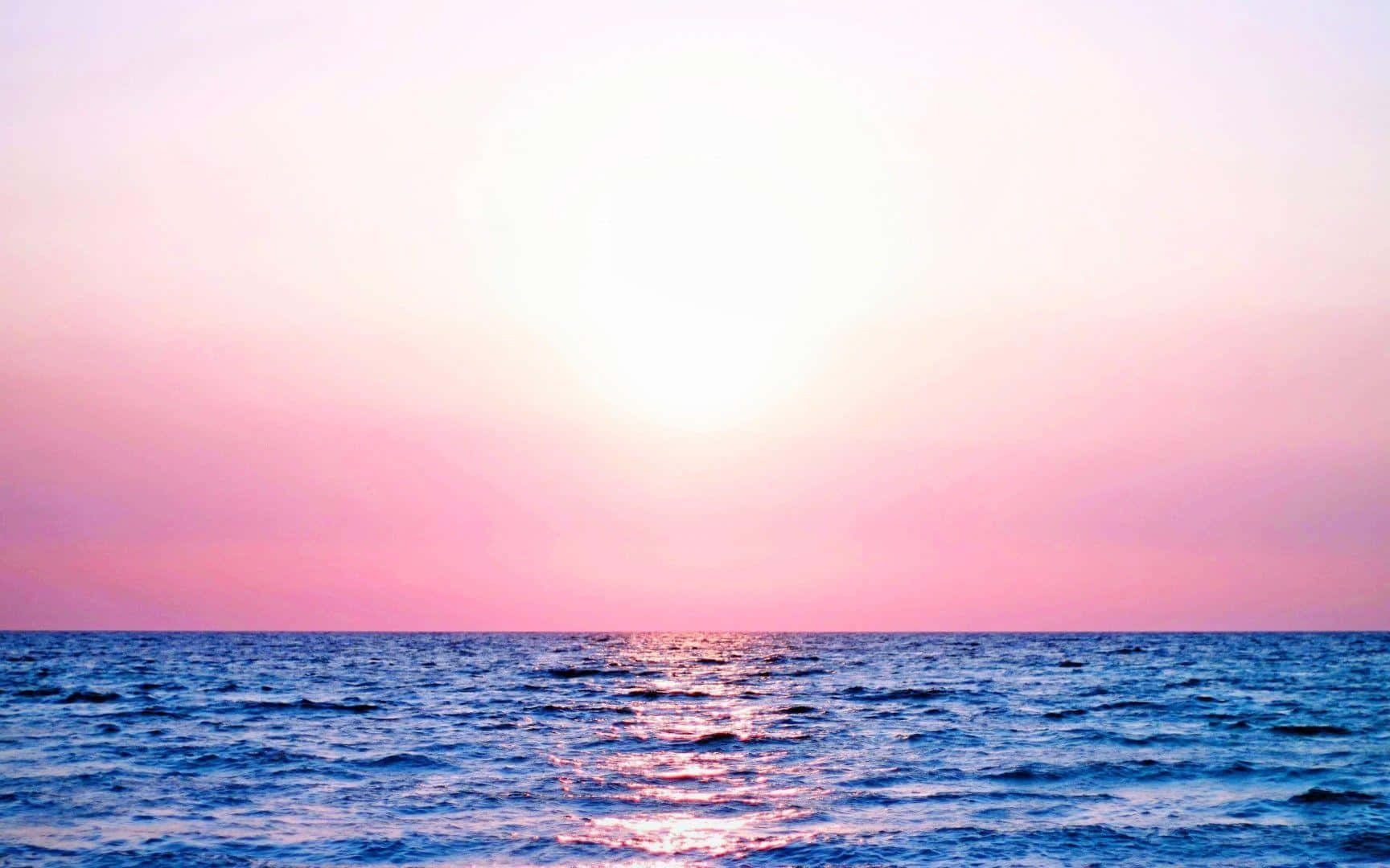 Pastel Sunset Beach Aesthetic.jpg Wallpaper