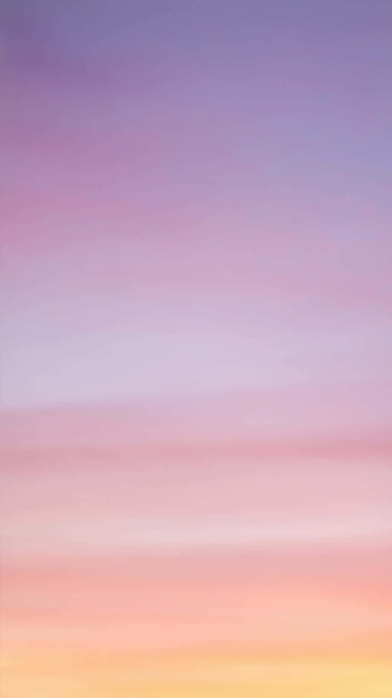 Pastel Sunset Sky Gradient Wallpaper