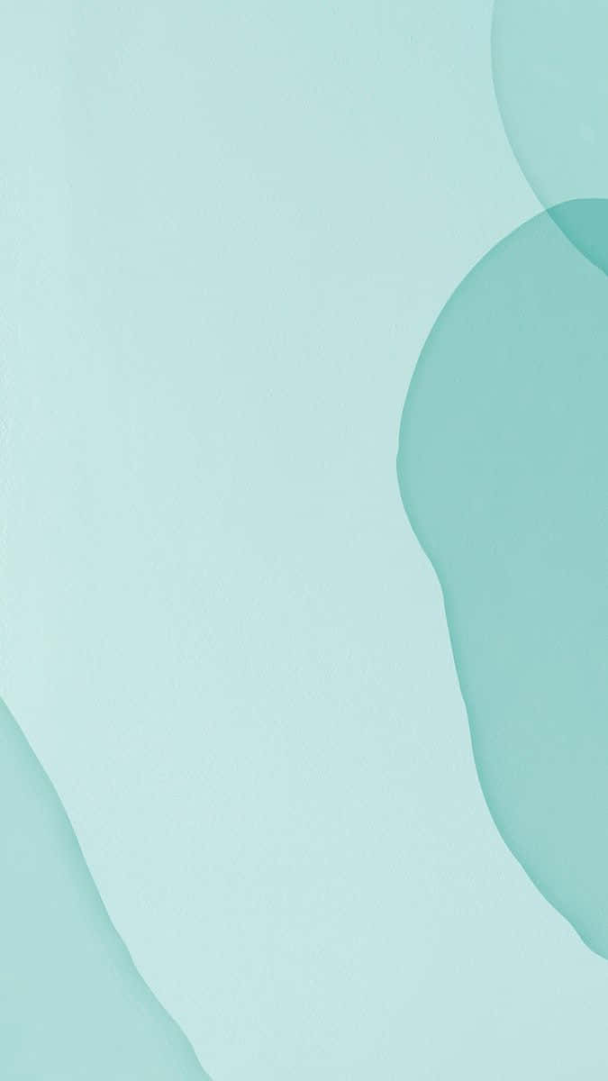 Pastel_ Teal_ Abstract_ Waves Wallpaper