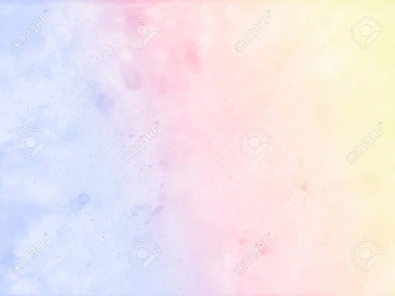 Coloriacquerello Pastello Rosa Blu Giallo Sfondo