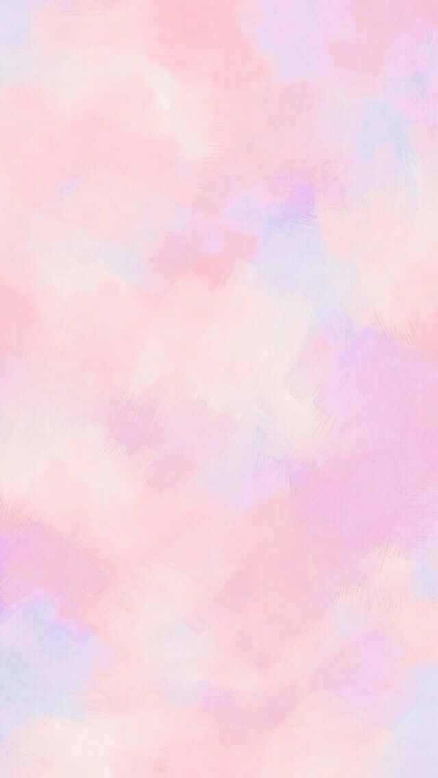 Et rosa og blå vandmaling baggrund Wallpaper