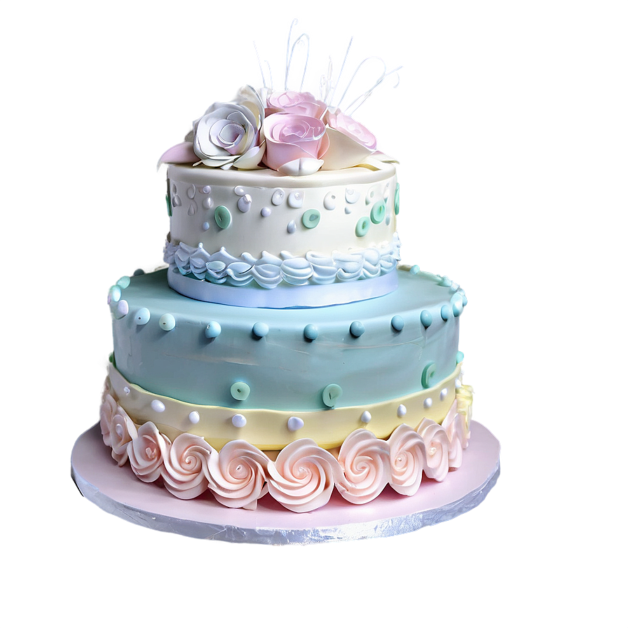 Pastel Wedding Cake Png Dnd PNG