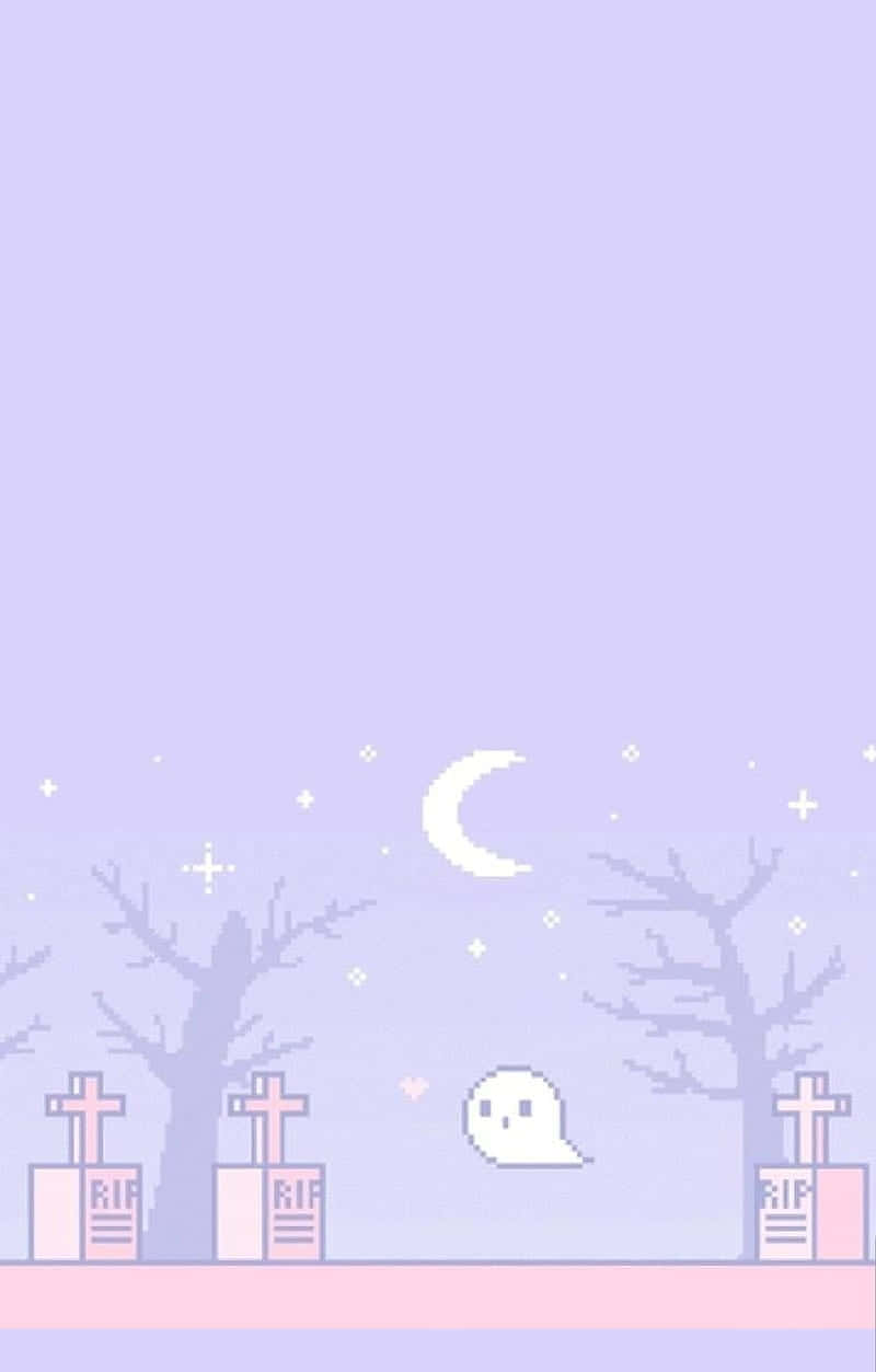 A Magical Pastel Witch Wallpaper