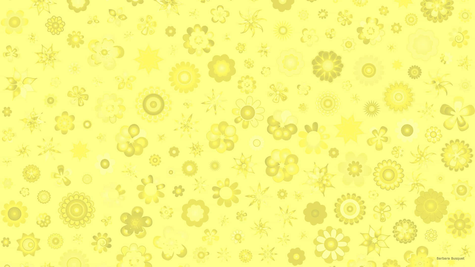 Gelbeblumen-tapete - Hintergrundbilder Wallpaper