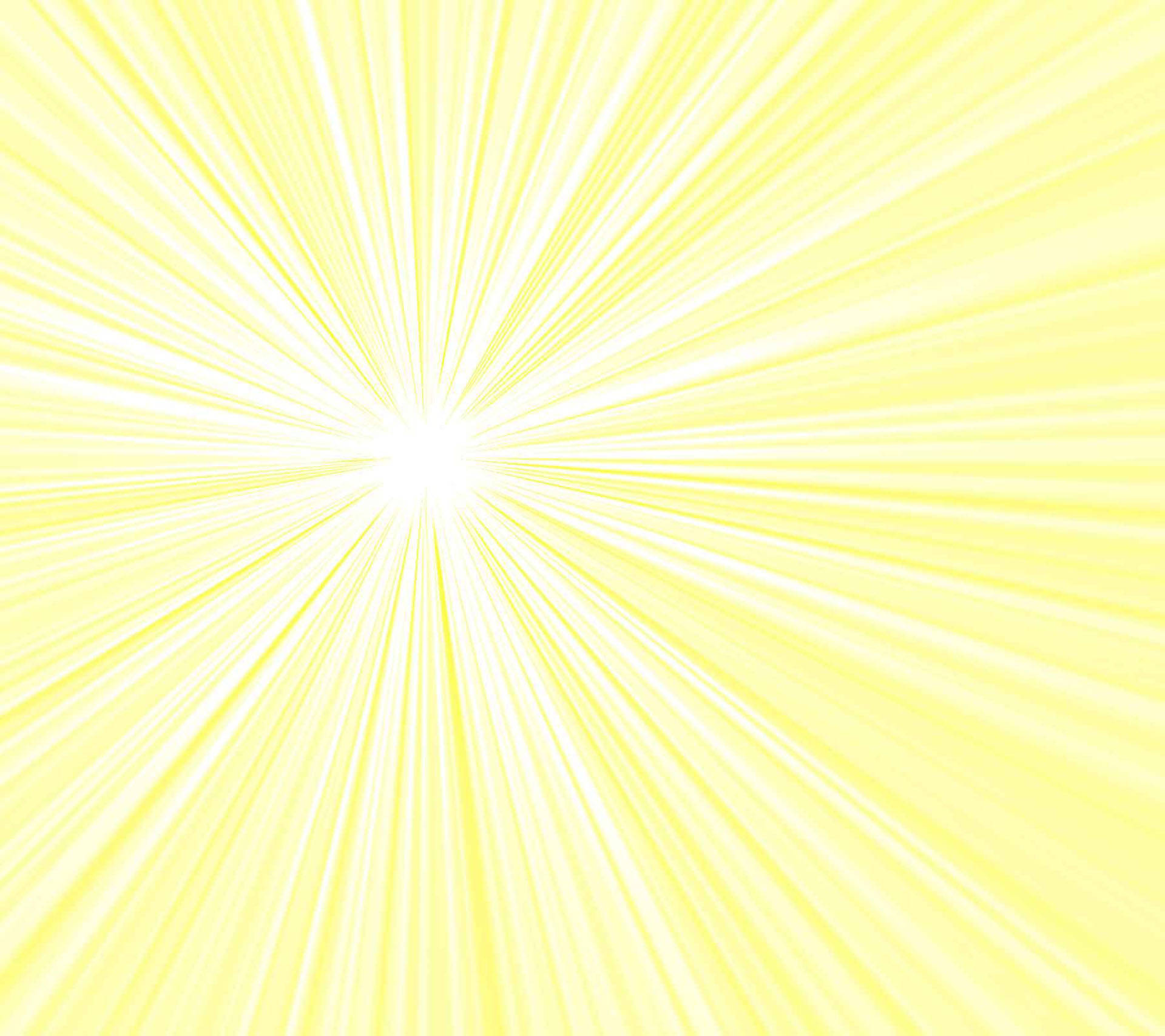 Pastel Yellow Starburst Lines Background Wallpaper