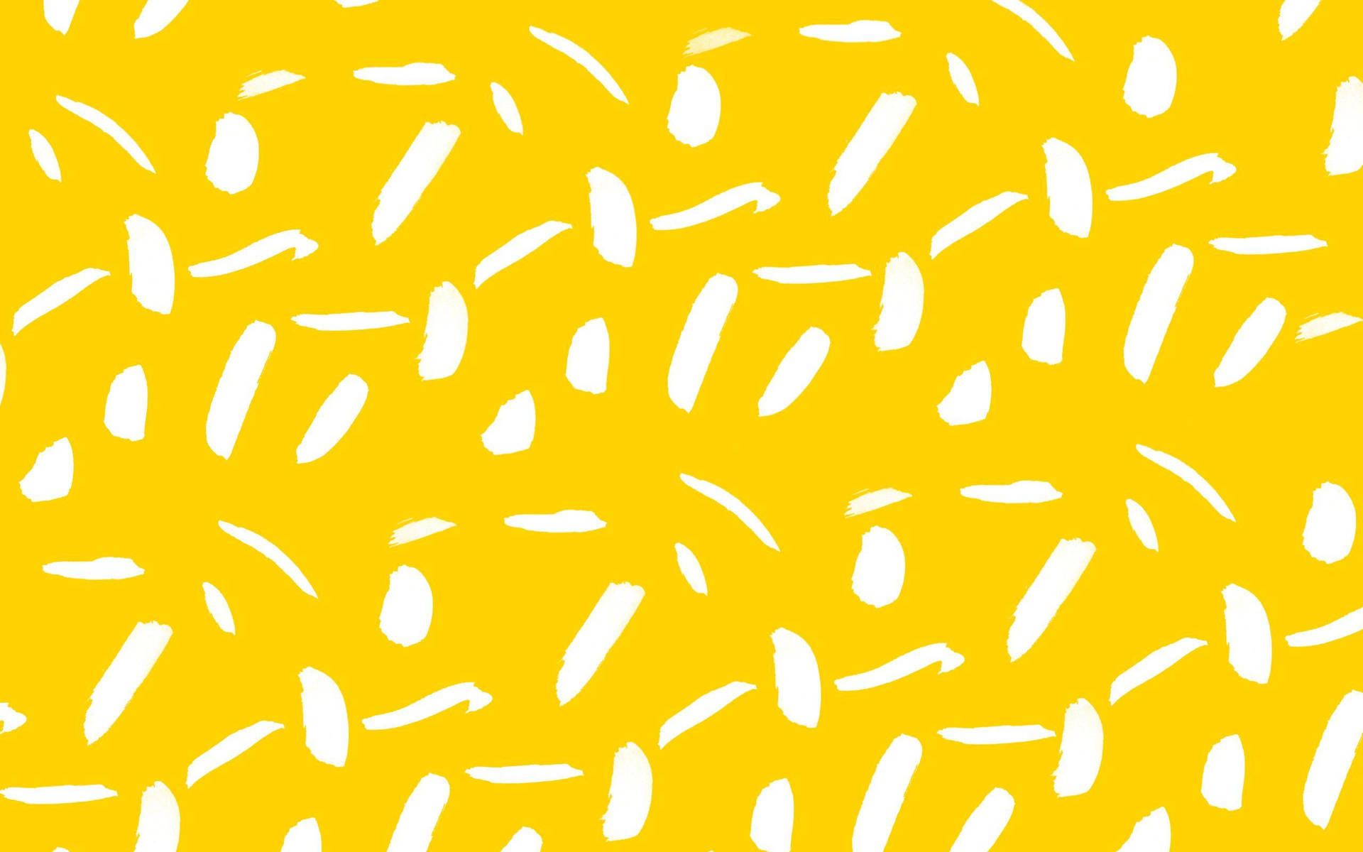 Pastel Yellow Strokes Pattern Wallpaper