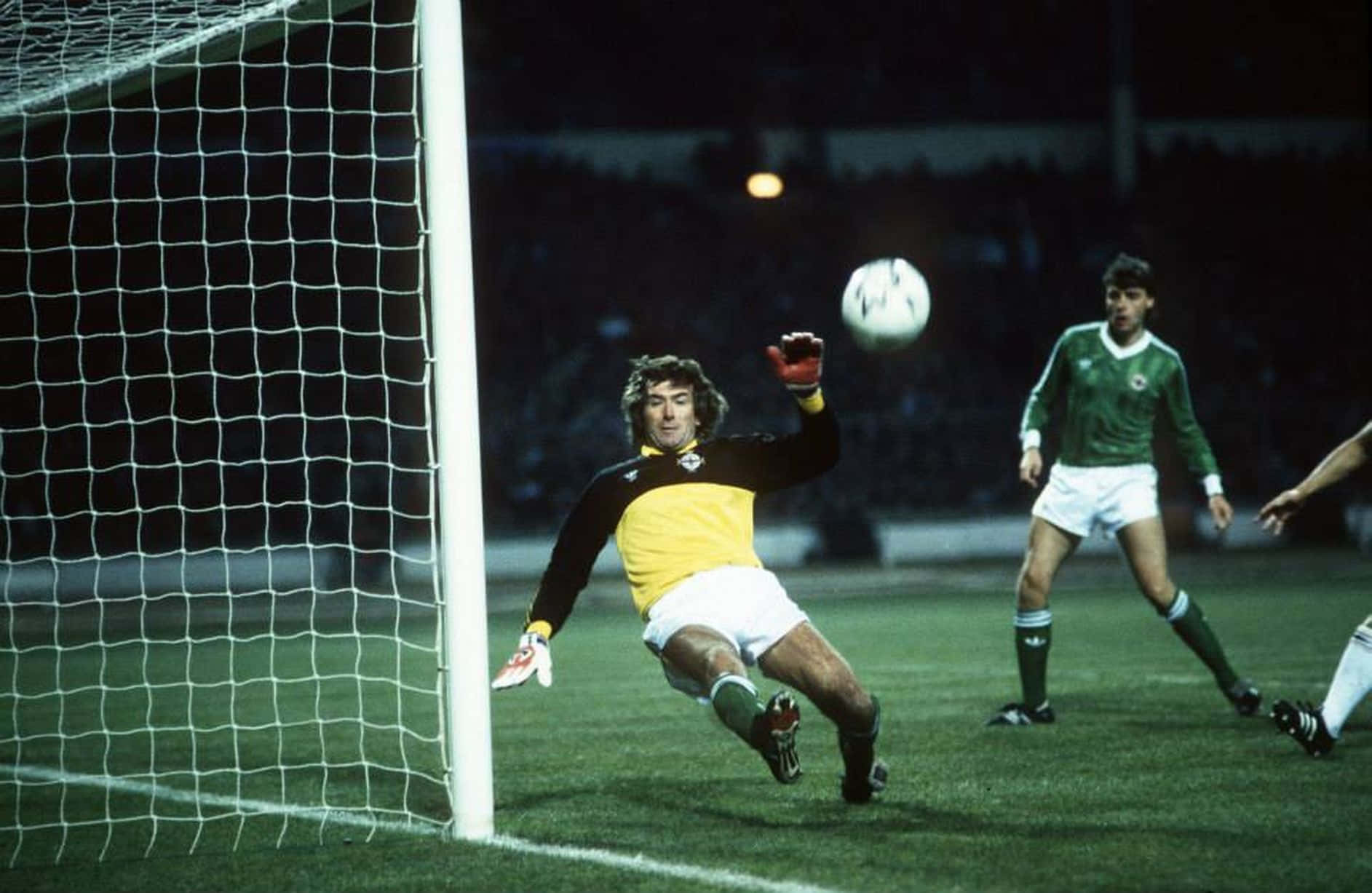 Pat Jennings Fifa World Cup Group 3 Qualification Match Picture