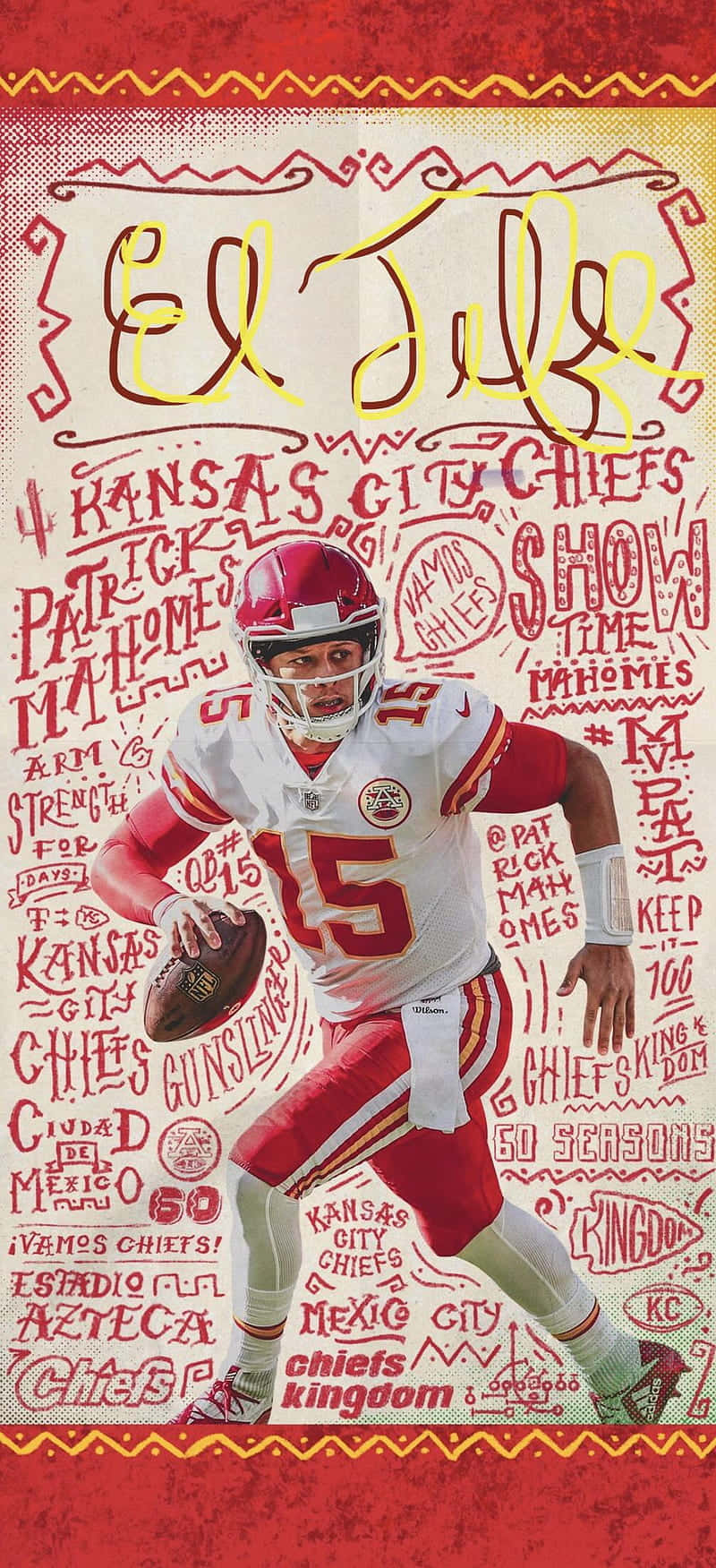 Pat Mahomes Phone - The Latest in Technology Wallpaper