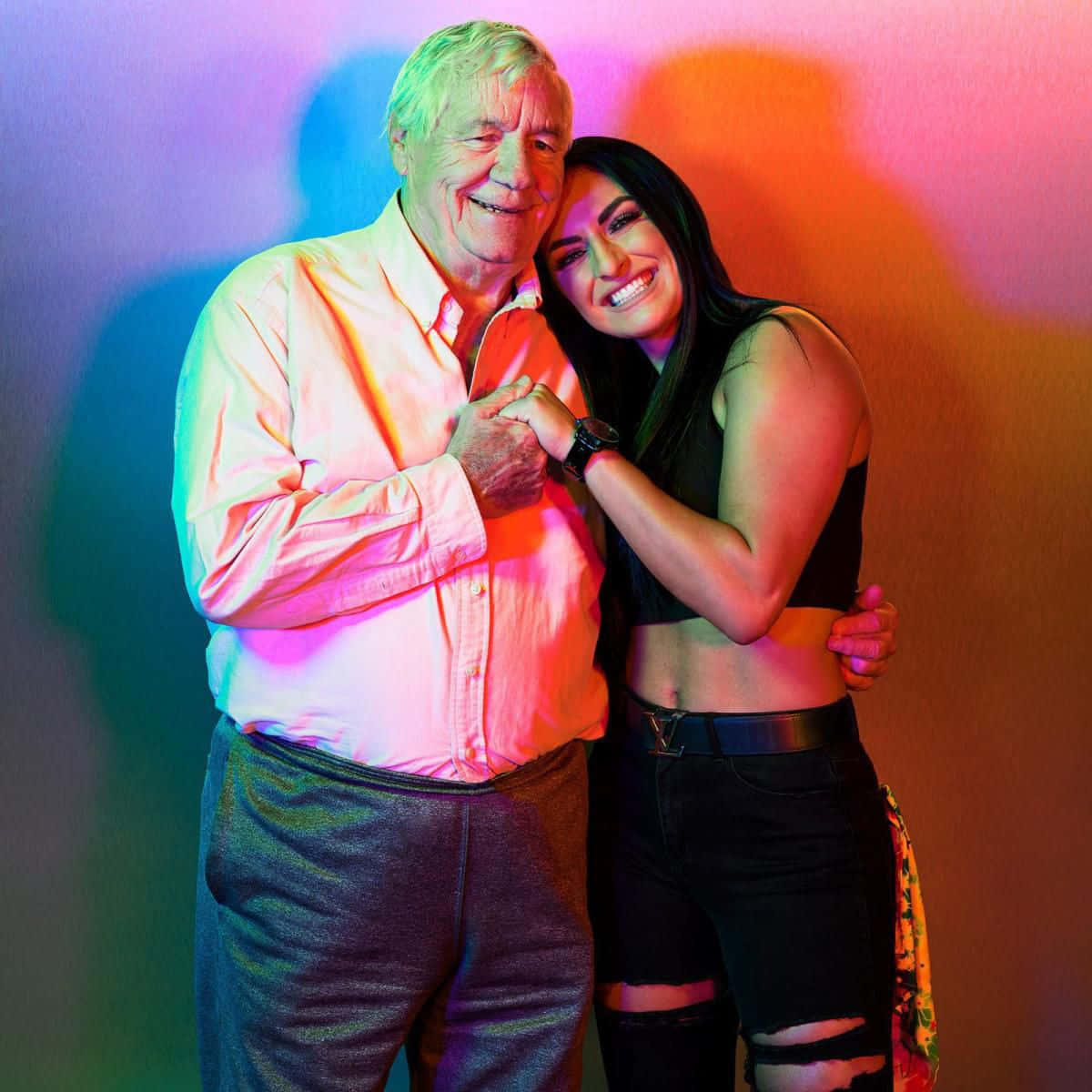 Pat Patterson With Sonya Deville Wallpaper