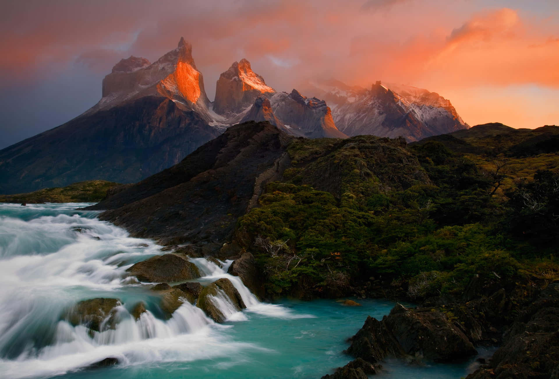 Utforskade Överväldigande Vackra Vyerna I Patagonien.