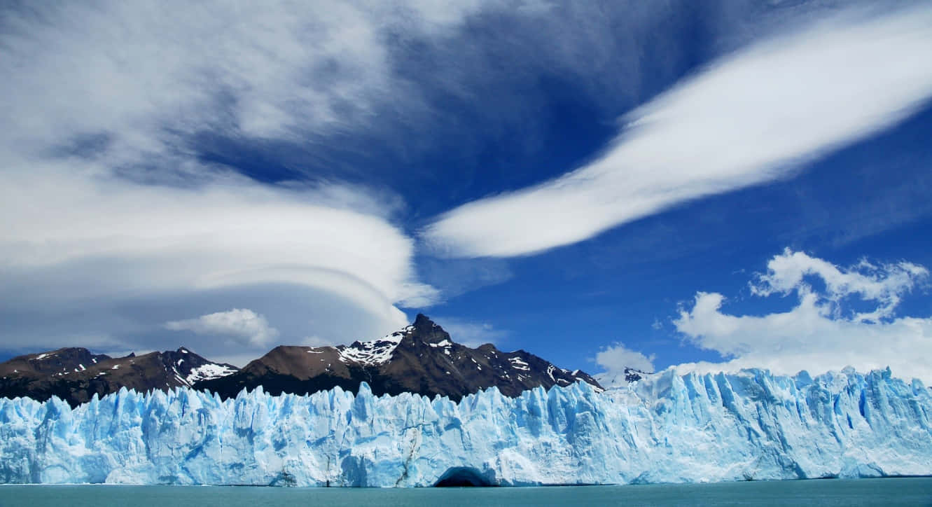 Vildeog Smukke Landskaber Fra Patagonien.