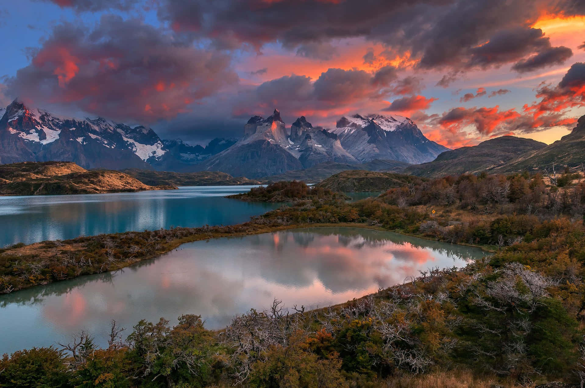 Oplevskønheden I Patagonien.