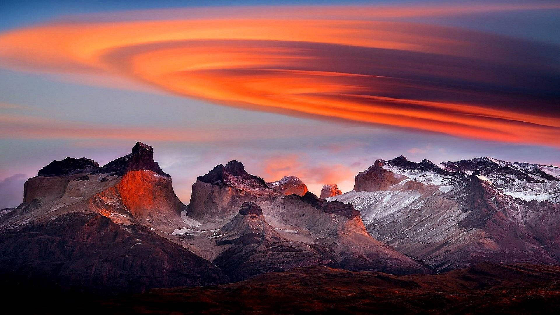 Patagonia Distinct Mountain Peak
