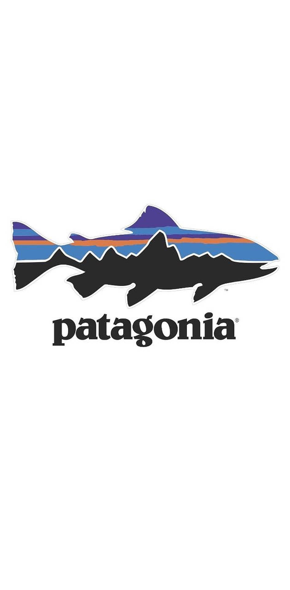 Patagonia Fish Logo Wallpaper