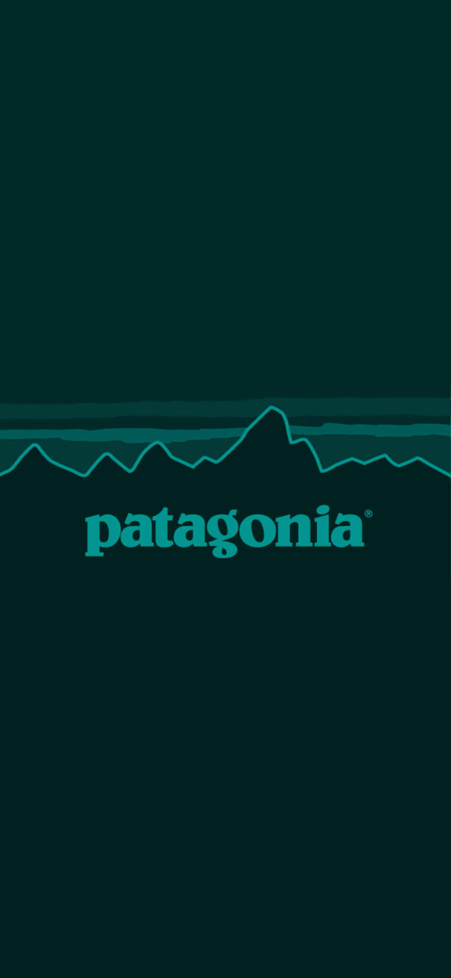 Patagonia Green Logo Wallpaper