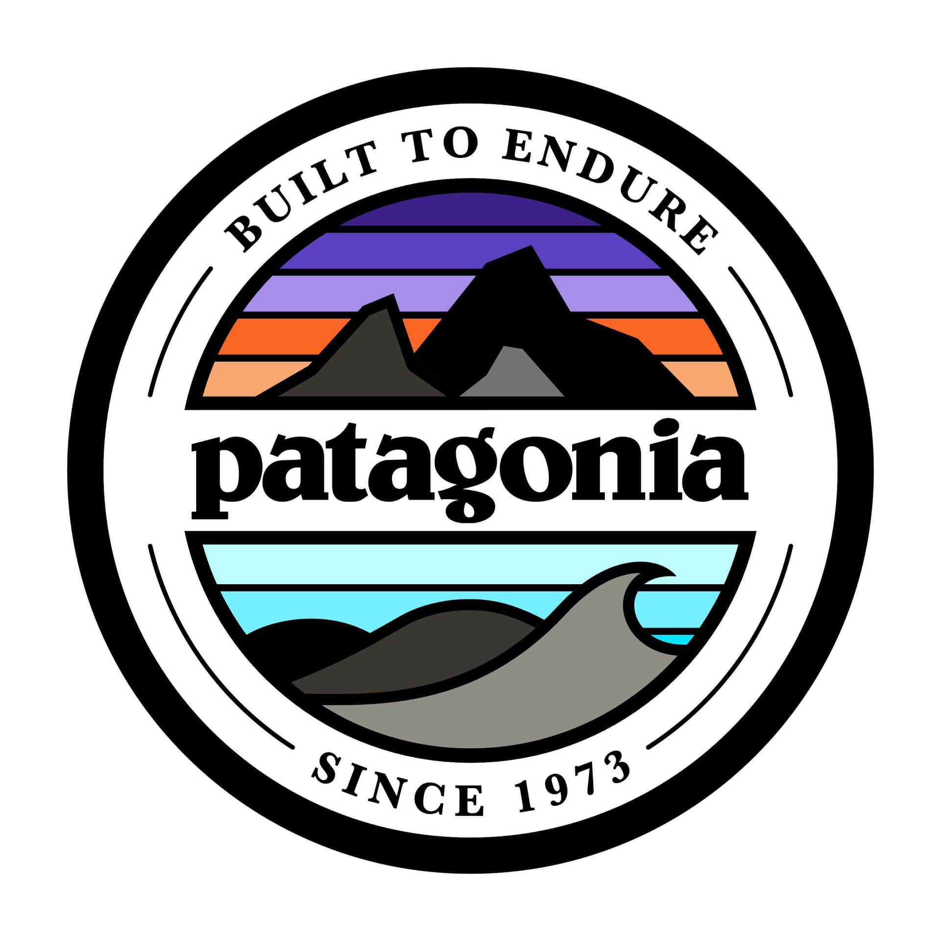 Hintergrundmit Patagonia-logo