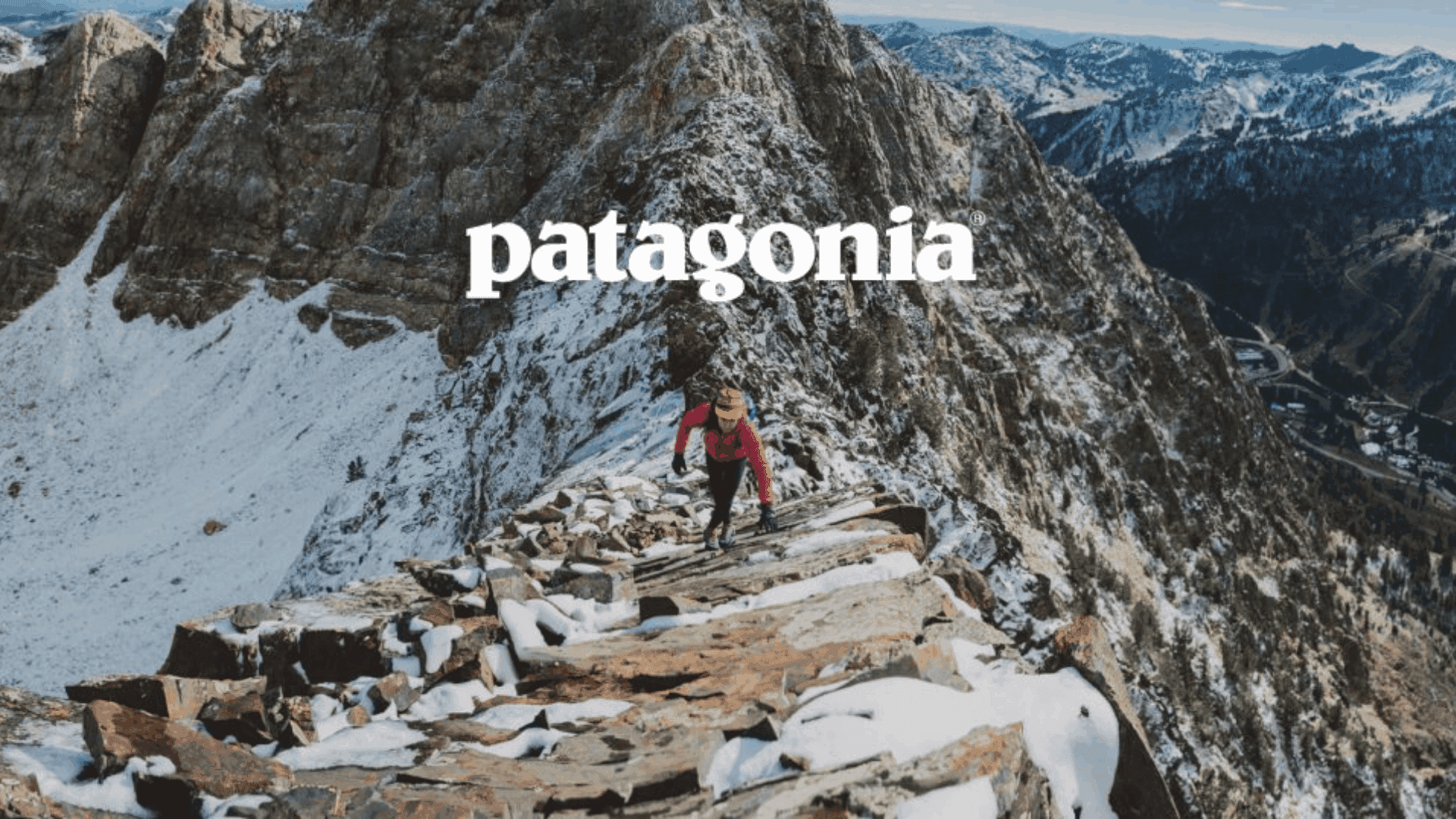 Udforskog Beundre Skønheden I Patagonien.