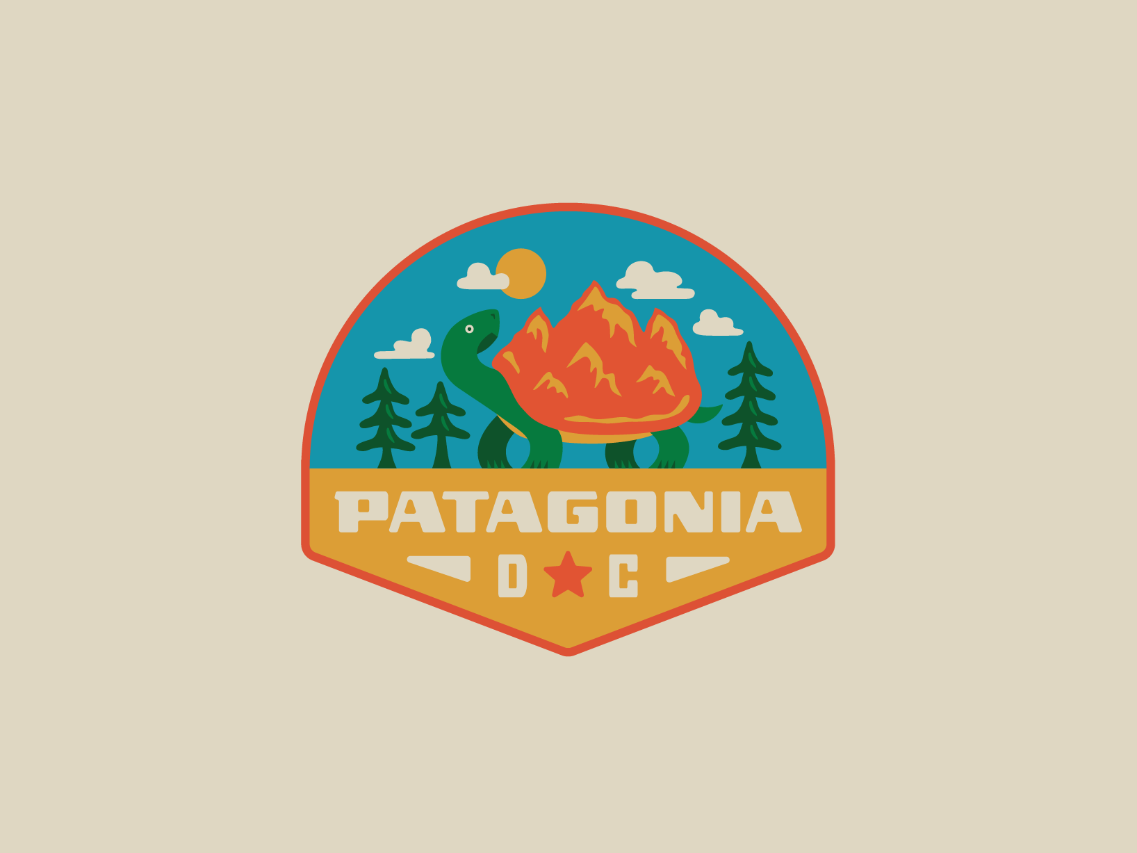 Disfrutade Las Increíbles Vistas De La Patagonia.