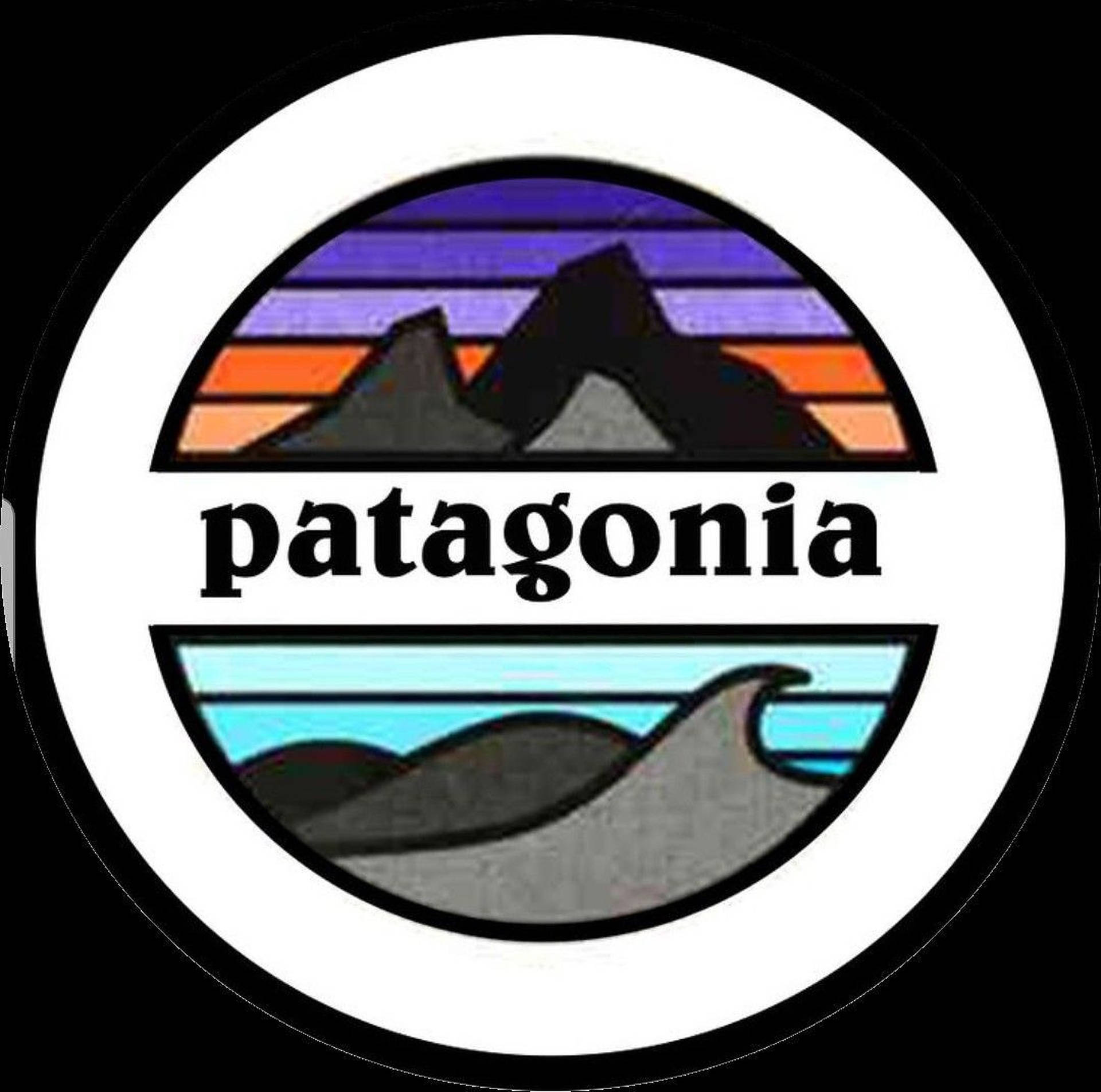 Patagonia Round Logo Wallpaper