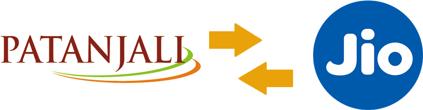 Patanjalito Jio Brand Transition PNG