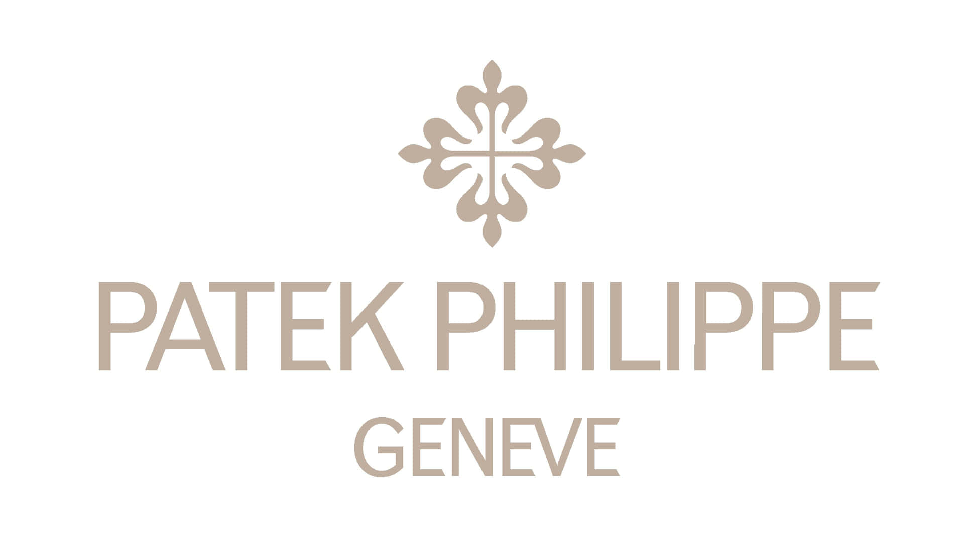 Patekphilippe-logo Auf Weiß Wallpaper