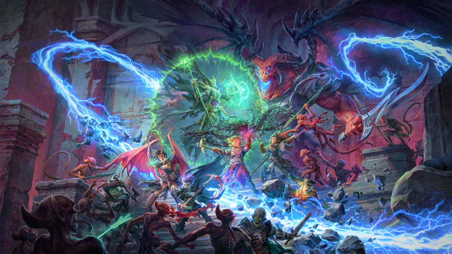 Pathfinder: Wrath Of The Righteous Power Source Wallpaper