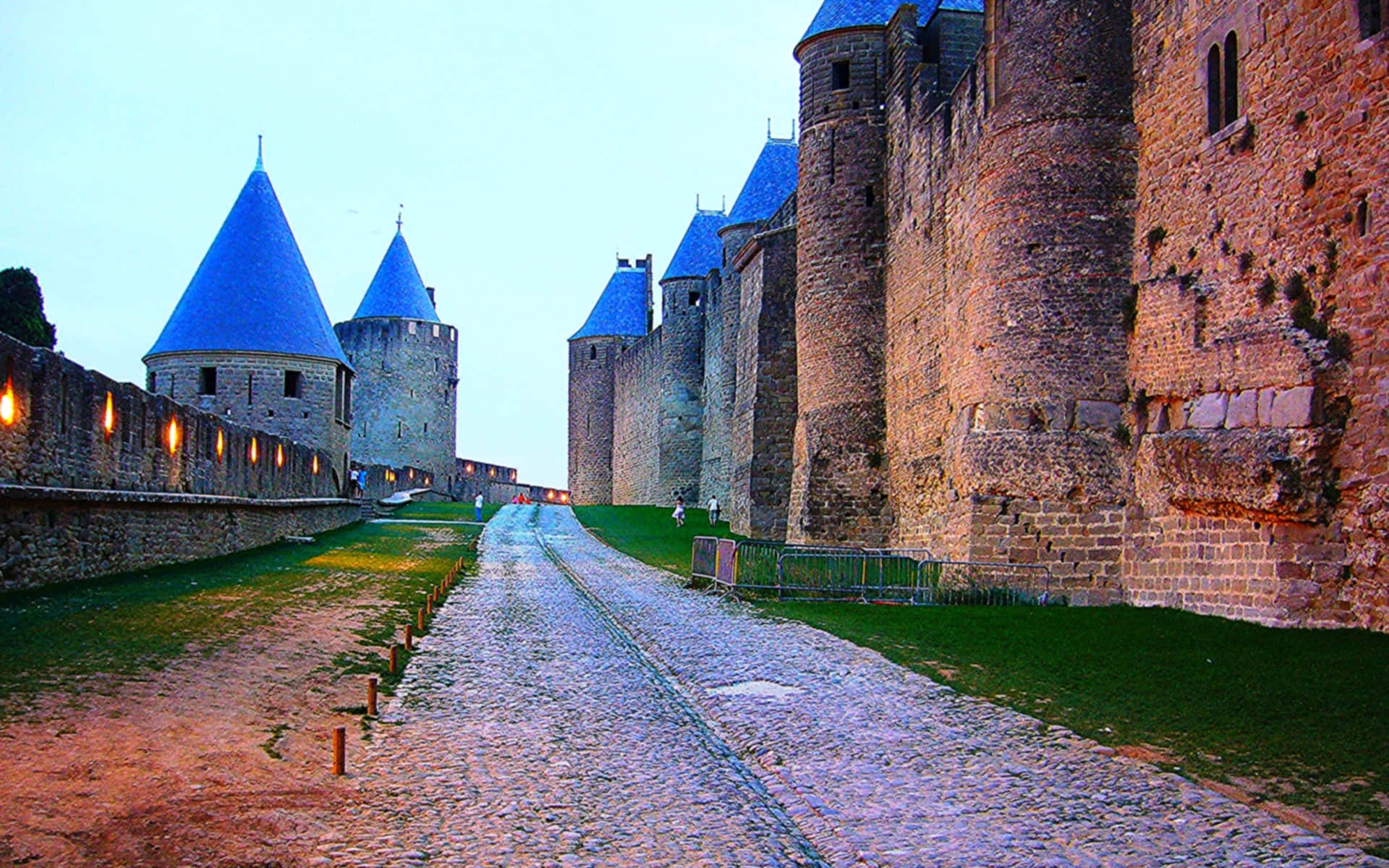 Pathway In The Cite De Carcassonne Picture