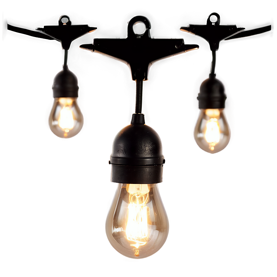 Patio Hanging Lights Png 06122024 PNG