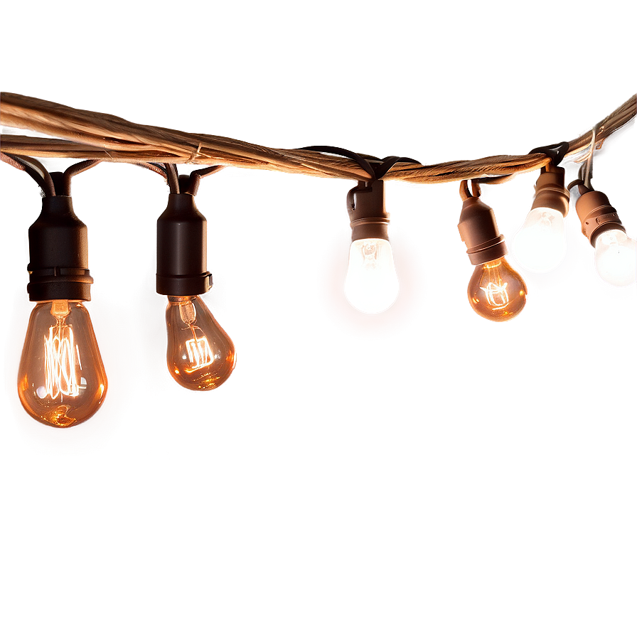 Patio String Light Png 06212024 PNG